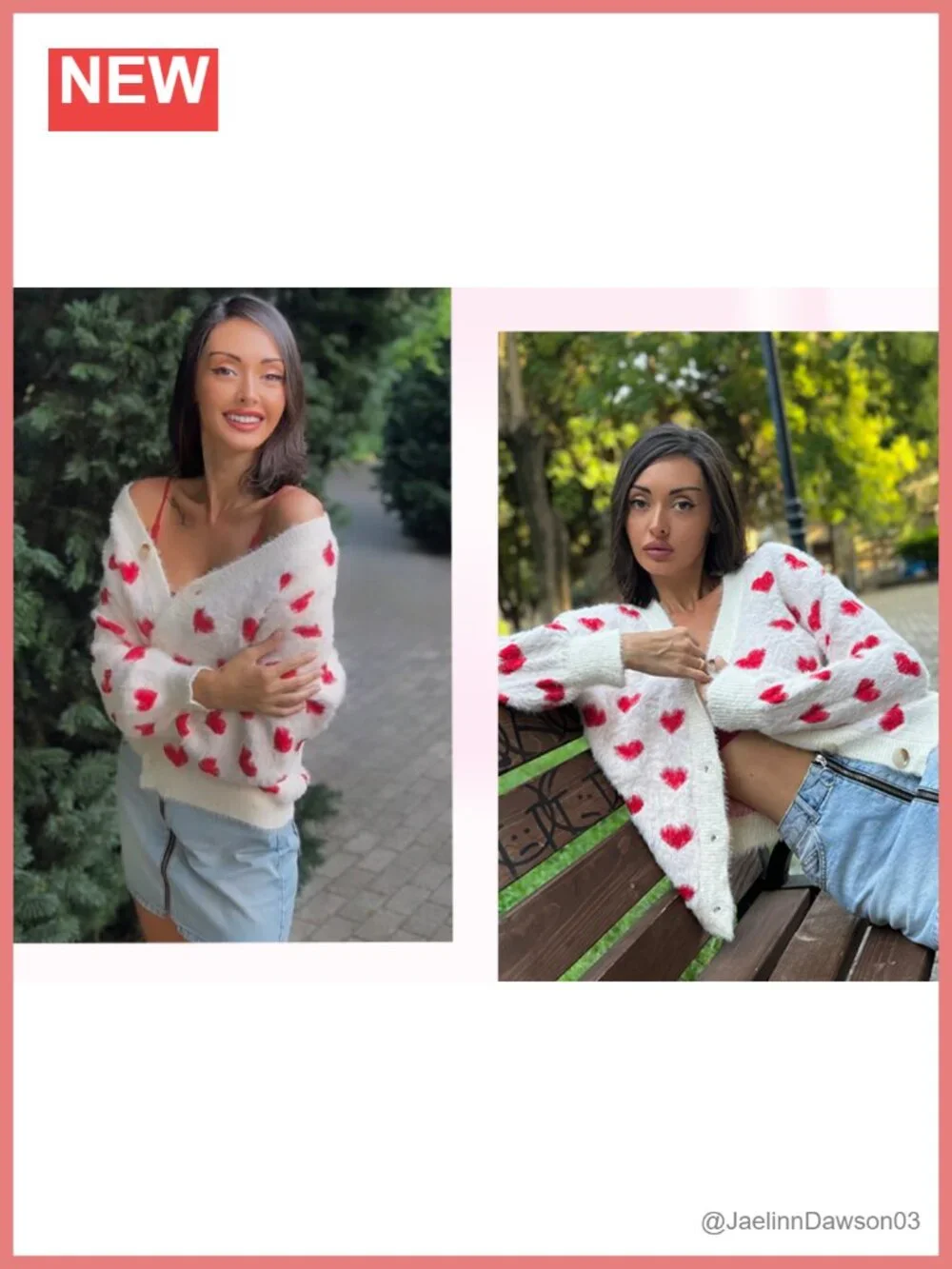 Women Floral Cropped Cardigan Fuzzy Daisy Print Knit Sweater